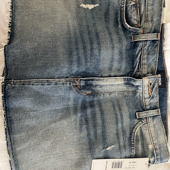 Brand NWT! Hudson
Vivid Denim Mini Skirt - Picture 5 of 7